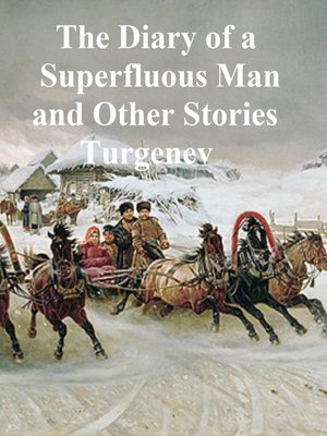 cover image of The Diary of a Superfluous Man and Other Stories
